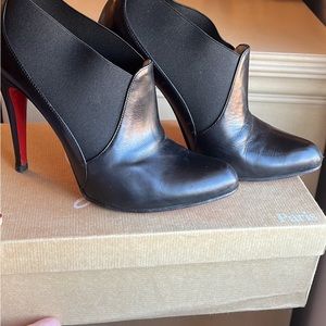 Louboutin booties authentic good condition